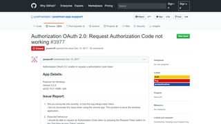
                            3. Authorization OAuth 2.0: Request Authorization Code not working ...