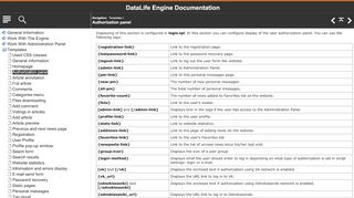 
                            13. Authorization panel - DataLife Engine Documentation