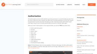 
                            9. Authorization | Postman Learning Center