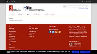 
                            4. Authors - mBio - American Society for Microbiology