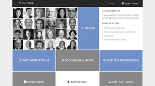 
                            7. Authors - Wolters Kluwer