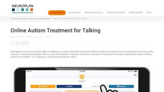 
                            11. Autism Treatment Help with Talking | Neuroplan