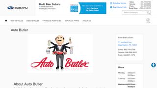 
                            11. Auto Butler | Budd Baer Subaru