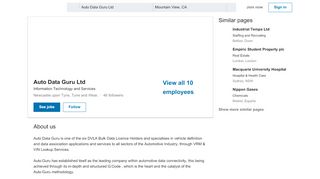 
                            8. Auto Data Guru Ltd | LinkedIn