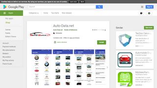 
                            7. Auto-Data.net – Apps bei Google Play