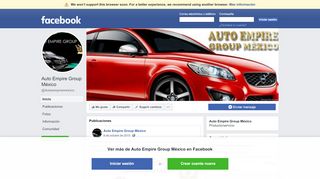 
                            1. Auto Empire Group México - Inicio | Facebook