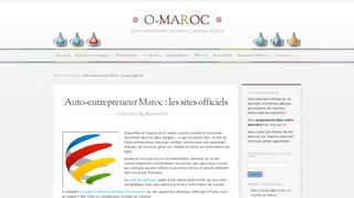 
                            6. Auto-entrepreneur au Maroc : inscription en ligne - O-Maroc