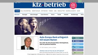 
                            10. Auto-Europa-Bank erfolgreich mit neuem Namen