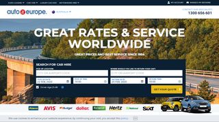 
                            8. Auto Europe: Cheap Worldwide Car Hire and Car Leasing