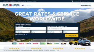 
                            9. Auto Europe: Discounted Car Hire Worldwide