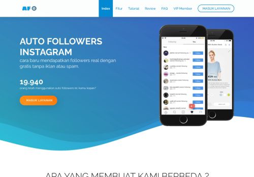 
                            4. Auto Followers & Likes Instagram Indonesia - Halaman Utama