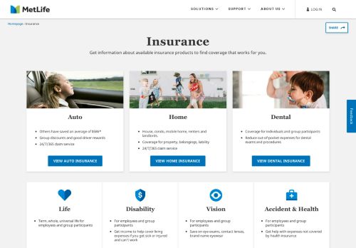 
                            3. Auto, Home, and Life Insurance | MetLife