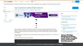 
                            13. Auto implement method Kotlin Android - Stack Overflow