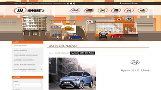 
                            13. Auto | Listini del nuovo | Hyundai I20 ii 2015 active - Motornet