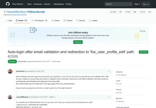 
                            10. Auto-login after email validation and redirection to - GitHub