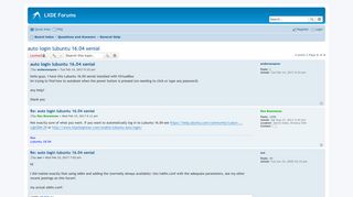 
                            7. auto login lubuntu 16.04 xenial - LXDE Forums