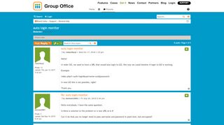
                            12. auto login monitor - Group-Office groupware forum
