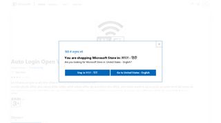 
                            10. Auto Login Open WiFi 5 में से 3.5 सितारा पर ... - Microsoft