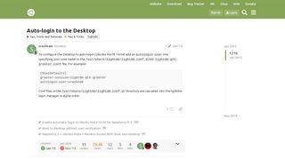 
                            2. Auto-login to the Desktop - Tips & Tricks - Ubuntu MATE Community
