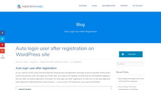 
                            7. Auto Login User After Registration on WordPress Site