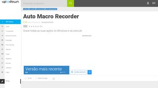 
                            13. Auto Macro Recorder 5.8 - Download em Português