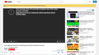 
                            2. Auto Money Generator SCAM Exposed!! Real Software Review ...