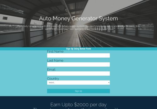 
                            3. Auto Money Generator System