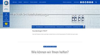 
                            4. Auto Plus Zulassung - Kundenlogin FACT | TÜV SÜD GRUPPE