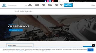 
                            12. Auto Repair & Service Department | Elk Grove Honda | Serving ...