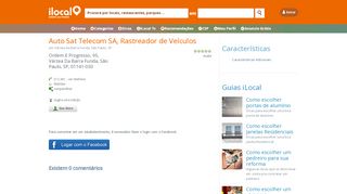 
                            6. Auto Sat Telecom SA, Rastreador de Veículos, Várzea da Barra Funda ...