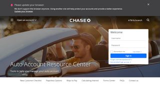 
                            13. Auto Servicing | Auto Loans | Chase - Chase.com