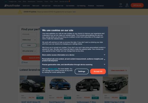 
                            6. Auto Trader UK - Find New & Used Cars for Sale