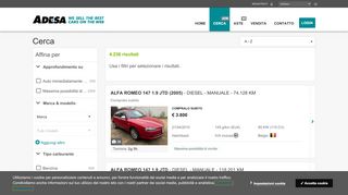 
                            5. Auto usate attualmente in vendita | CarsOnTheWeb