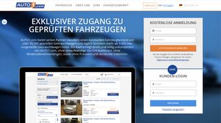 
                            1. AUTO1.com - Exklusive Gebrauchtwagen für KFZ Händler