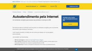 
                            3. Autoatendimento BB pela Internet - Você | Banco do Brasil