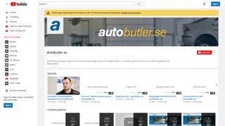 
                            8. Autobutler.se - YouTube