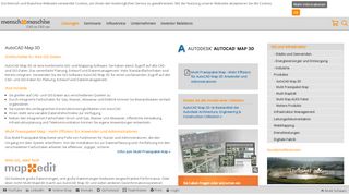 
                            10. AutoCAD Map 3D - Software für Geodaten (GIS)