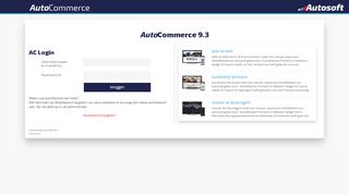 
                            3. AutoCommerce - Autosoft Product Login
