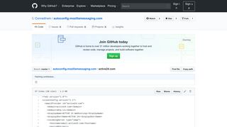
                            10. autoconfig.mozillamessaging.com/active24.com at master ... - GitHub
