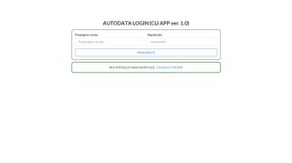 
                            7. AUTODATA CLIENT APP LOGIN