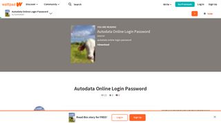 
                            10. Autodata Online Login Password - Wattpad