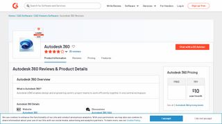 
                            13. Autodesk 360 Reviews 2018 | G2 Crowd