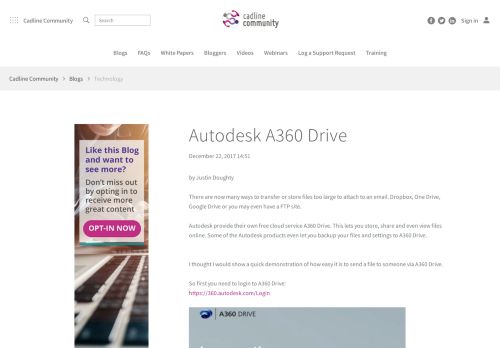 
                            7. Autodesk A360 Drive – Cadline Community
