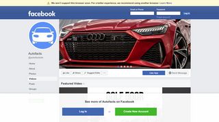 
                            8. Autofacts - Videos | Facebook