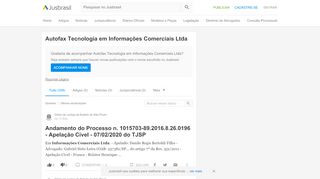 
                            11. Autofax Tecnologia em Informações Comerciais Ltda - JusBrasil