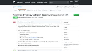 
                            9. Autofill on Synology weblogin doesn't work anymore · Issue #494 ...