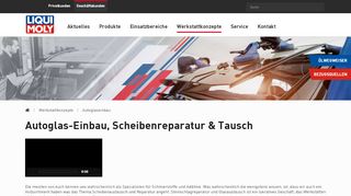 
                            2. Autoglaseinbau: LIQUI MOLY