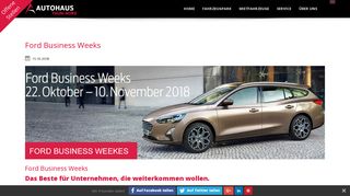
                            9. Autohaus Thun-Nord AG - Ford Business Weeks