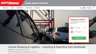 
                            10. Autohub: Vehicle Shipping Logistics | Exporting & Importing ...