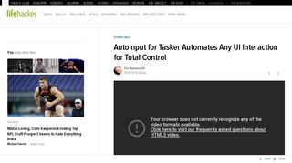 
                            10. AutoInput for Tasker Automates Any UI Interaction for Total Control